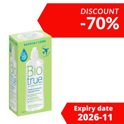 BIOTRUE  100ML expiration date 11/2026
