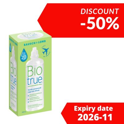 BIOTRUE  100ML expiration date 11/2026