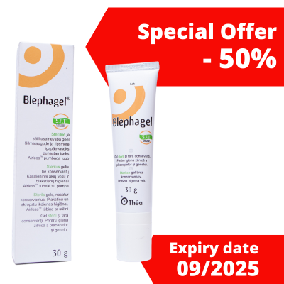 Blephagel 1x30g Expiry date: 30.09.2025