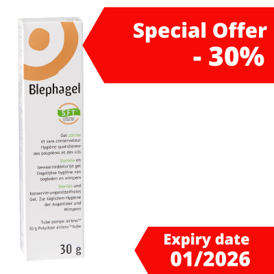 Blephagel 1x30g Expiry date: 31.01.2025