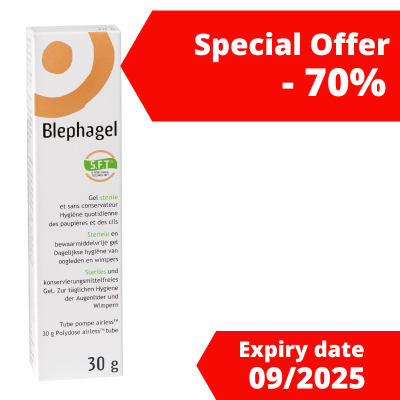 Blephagel 1x30g Expiry date: 30.09.2025